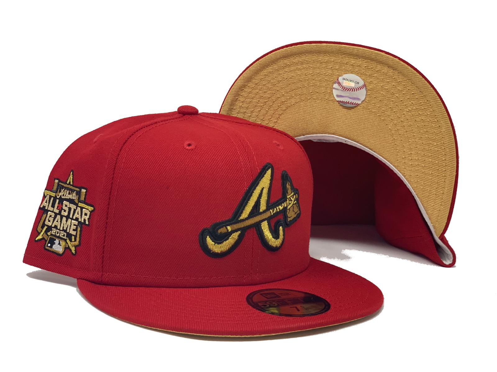 Red Atlanta Braves 2021 all star game 59fifty New Era Fitted Hat – Sports  World 165