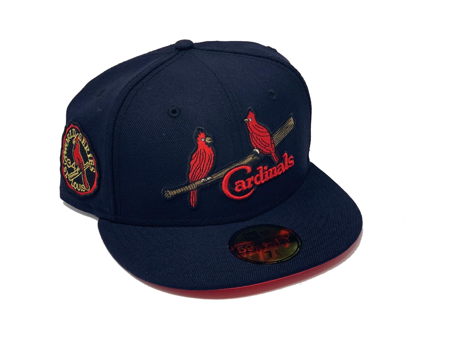 St. Louis Cardinals New Era 1934 World Series Chrome Alternate Undervisor  59FIFTY Fitted Hat - Cream