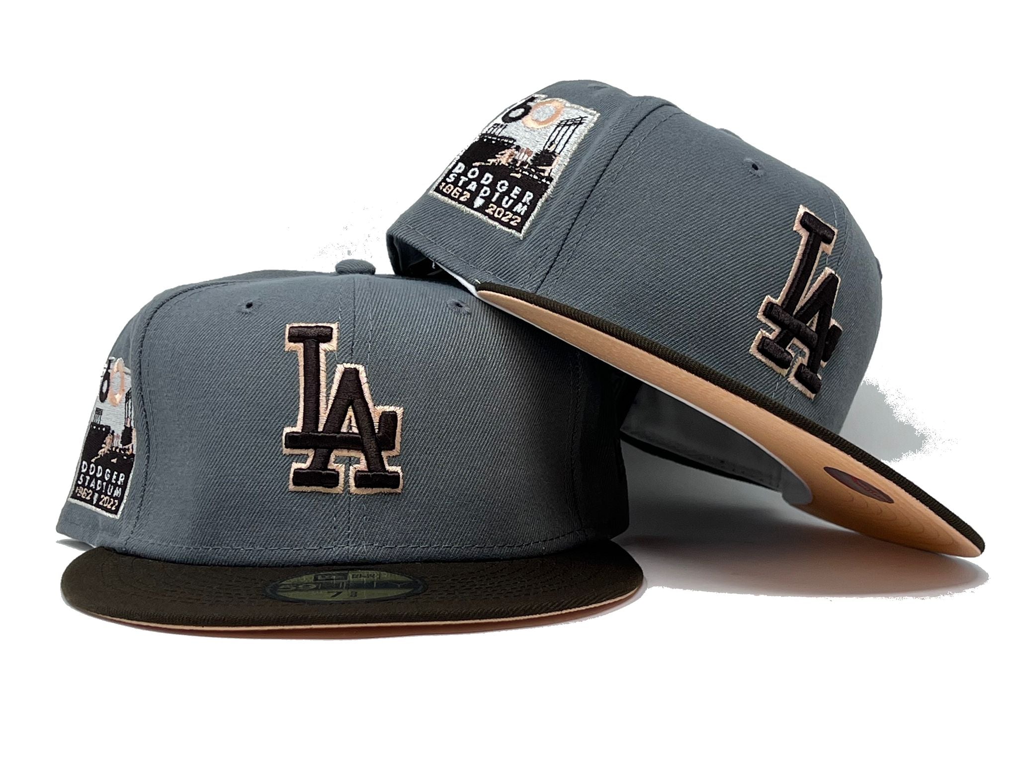 Los Angeles Dodgers 60th Anniversary Black/ Royal Gray Brim New Era Fitted  Hat – Sports World 165