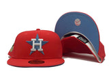 Lava Red Houston Astros 1968 All Star Game 59fifty New Era Fitted Hat
