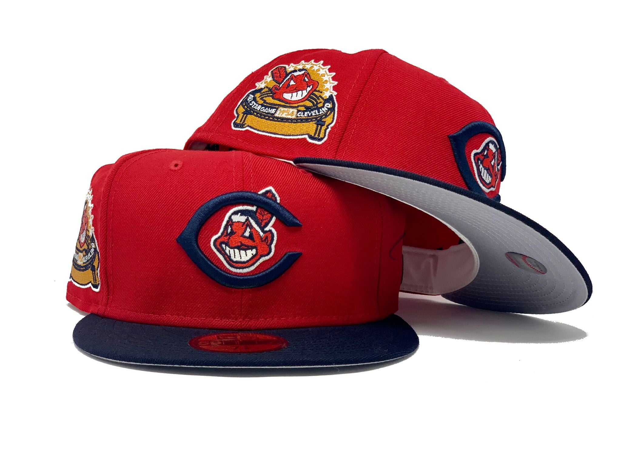 Red Cleveland Indians 1954 All Star Game 59fifty New Era Fitted Hat –  Sports World 165