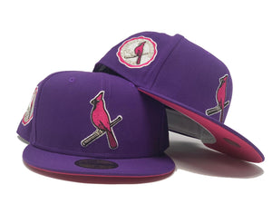 Purple St. louis Cardinals 1934 World Series New Era Fitted Hat