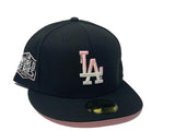 Black Los Angeles Dodgers 2020 World Series Paint Drip New Era Fitted