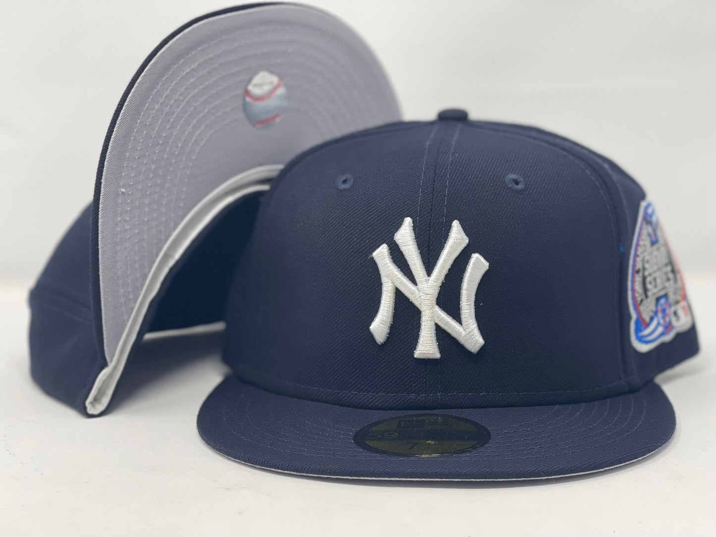 New York Yankees Subway Series Navy Gray Brim New Era Fitted Hat