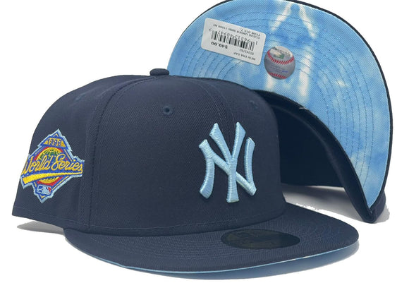 NEW YORK YANKEES 1998 WORLD SERIES CLOUD BRIM NEW ERA FITTED  NEW ERA FITTED HAT