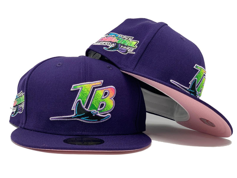 TAMPA BAY DEVIL RAYS 1998 INAUGURAL SEASON PRUPLE BRIM – Sports World 165