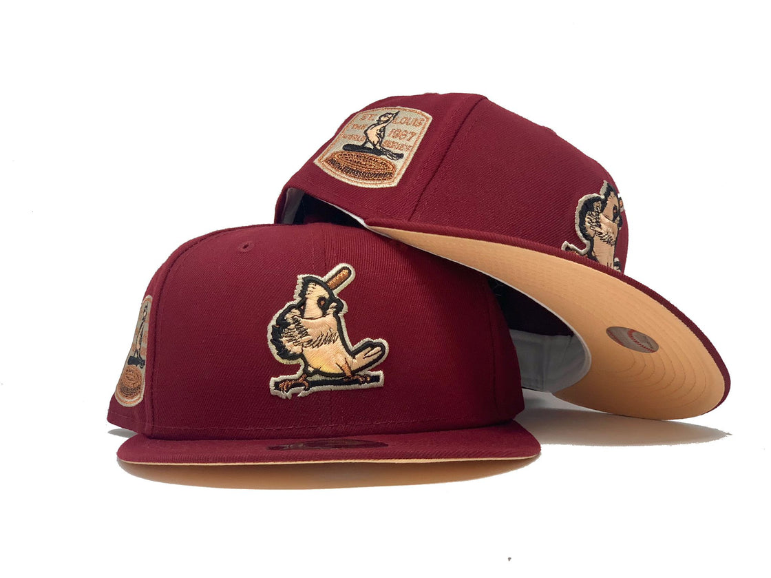 Burgundy St. Louis Cardinals 1967 World Series New Era Fitted Hat
