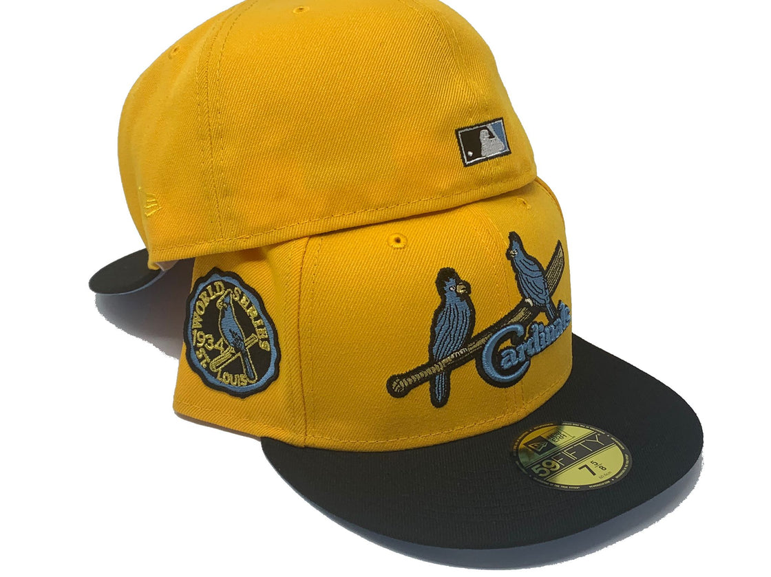 Yellow St. Louis Cardinals 1934 World Series 59fifty New Era Fitted