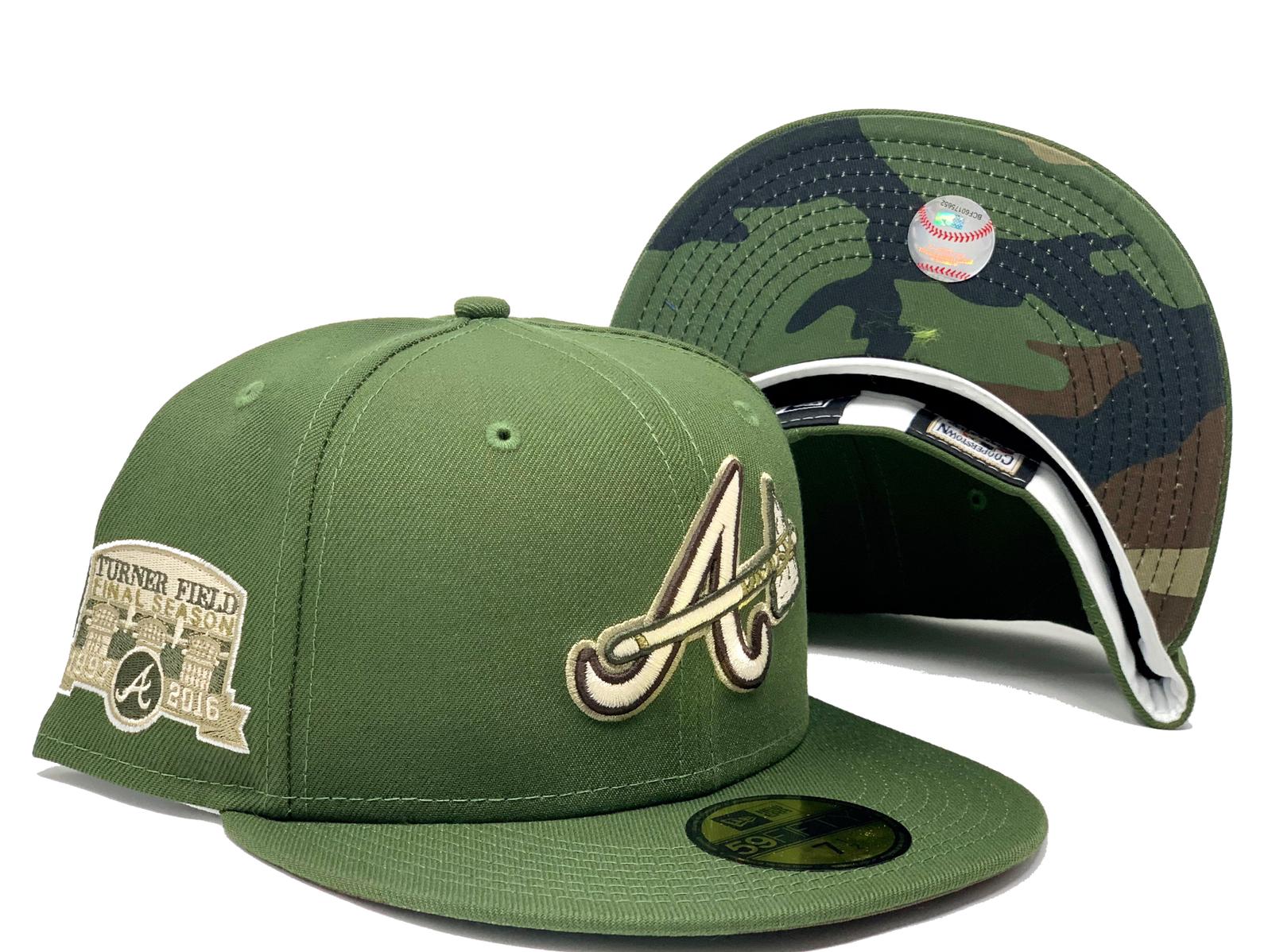 Atlanta Braves Atliens 2023 City Connect Bright Green Baseball Custom