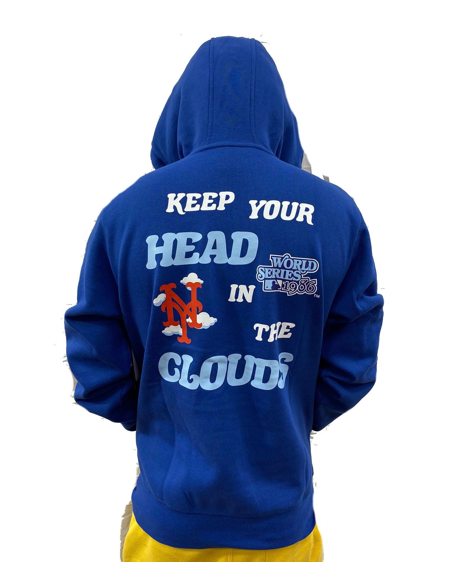 NEW YORK METS COMIC CLOUD NEW ERA HOODIE