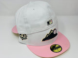 COLORADO ROCKIES 20TH ANNIVERSARY "ANGEL SLICES" BUTTER POPCORN BRIM NEW ERA FITTED HAT