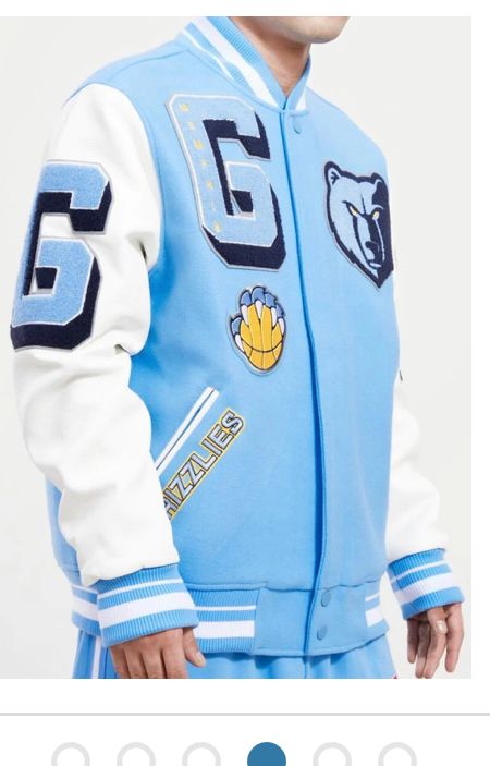 Pro Standard Memphis Grizzlies Varsity Jacket