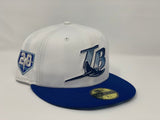 TAMPA BAY 20TH SEASONS " OCEAN-CLOUD COLLECTION" ICY BRIM NEW ERA FITTED HAT
