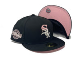 Black Chicago White Sox 2005 World Series Paint Drip New Era Fitted