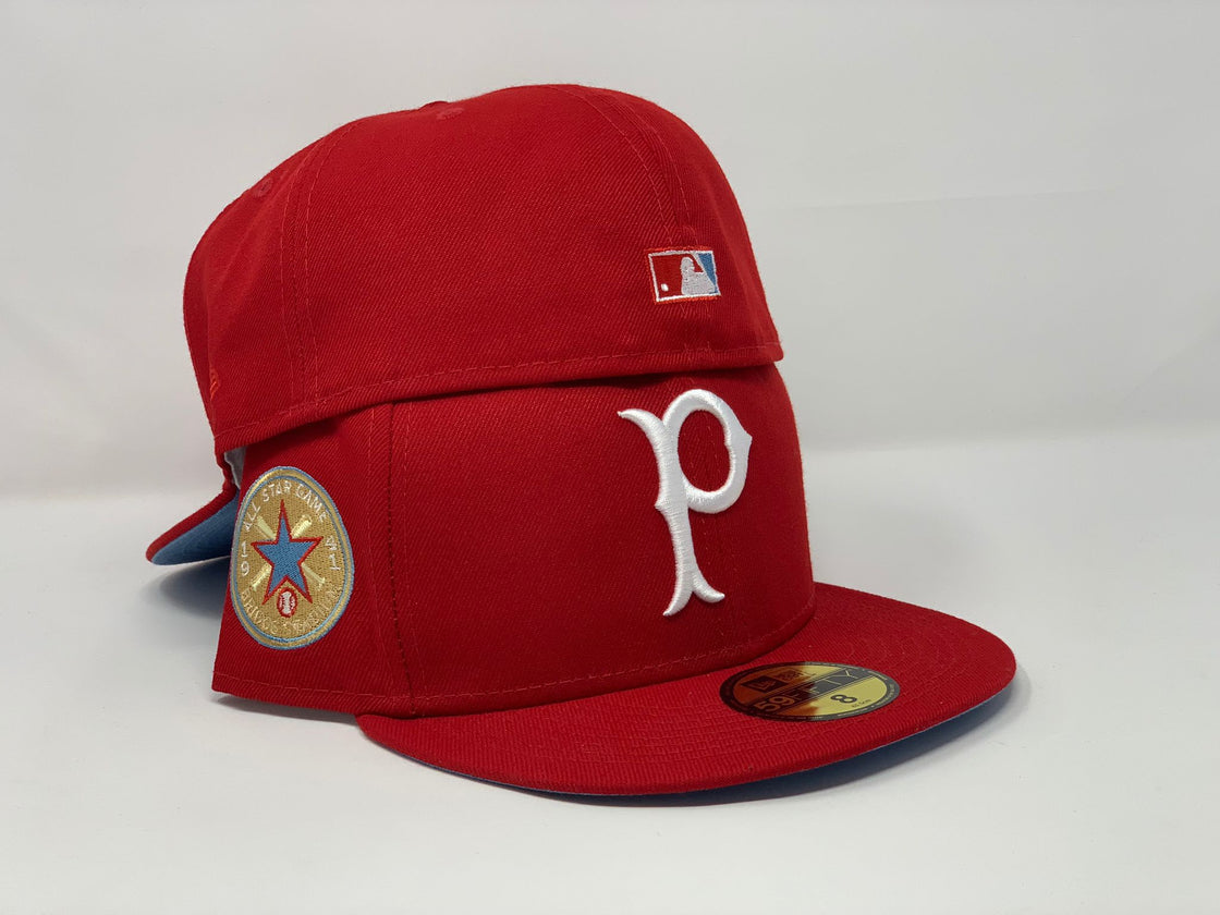 PITTSBURGH PIRATES 1941 ALL STAR GAME RED ICY BRIM NEW ERA FITTED HAT