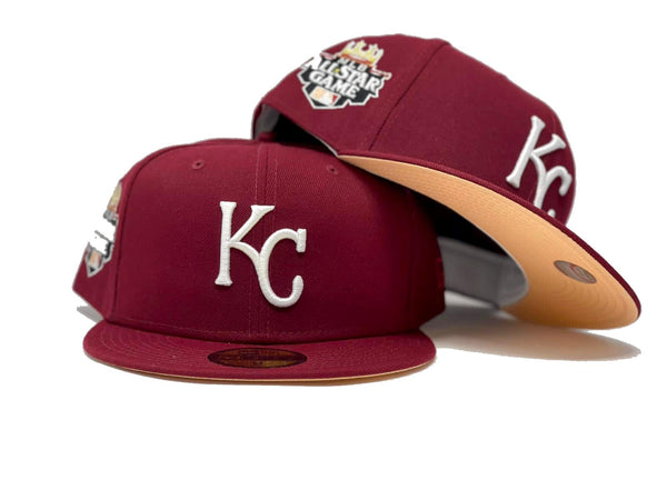 NEW ERA - Accessories - Kansas City Royals 2012 All Star Game Grey UV  Fitted - Royal