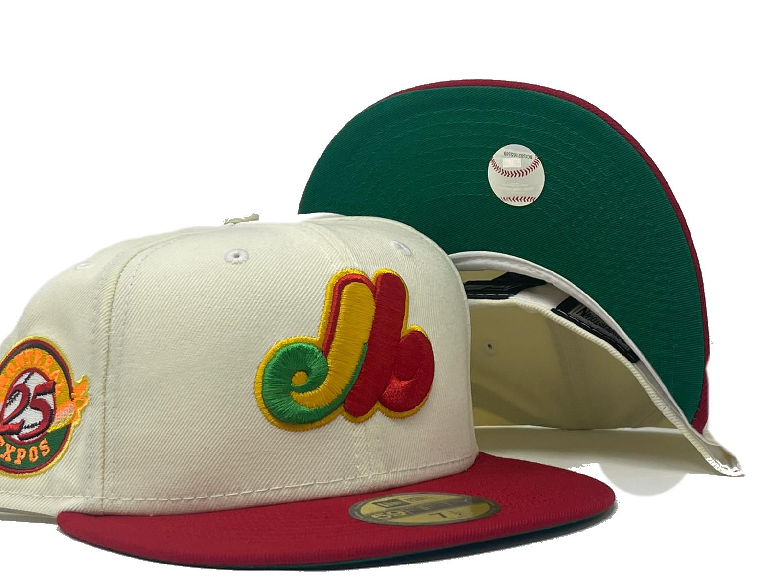 New Era Montreal Expos 25th Anniversary Pinstripe Heroes Elite Edition  59Fifty Fitted Hat