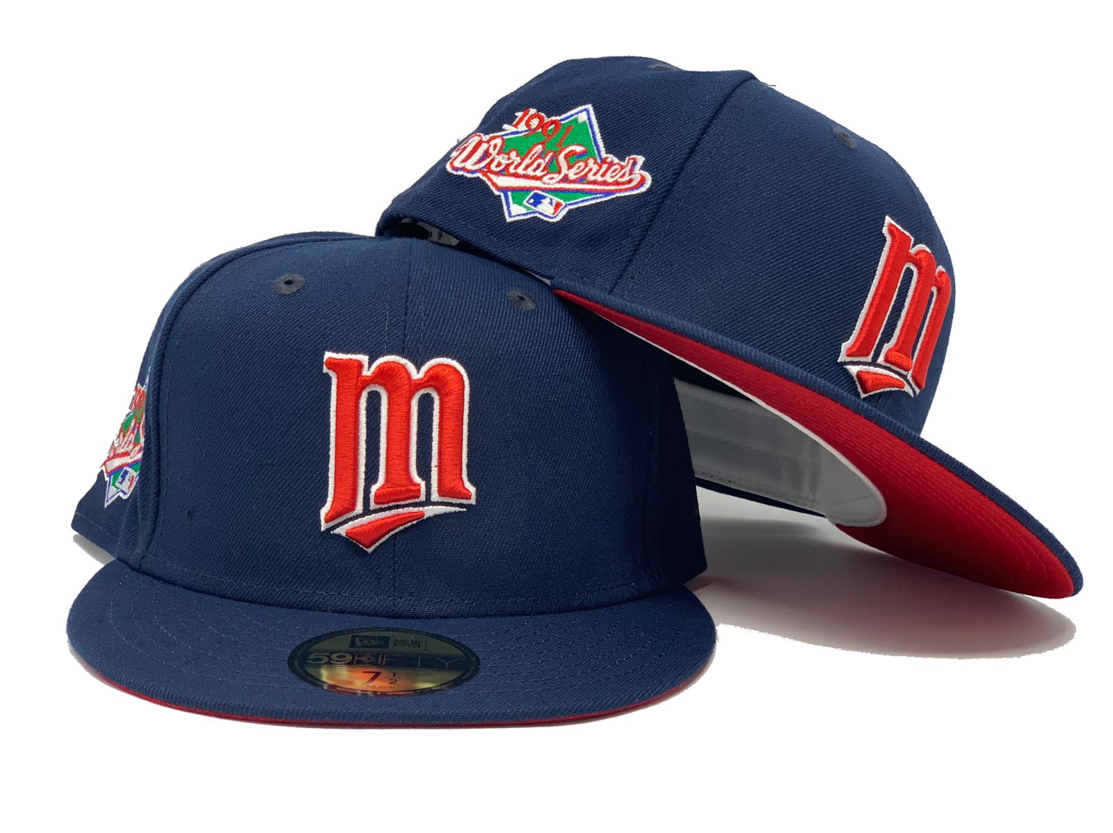 Minnesota Twins Hat Cap Snapback MLB Baseball Vintage 90s New Era