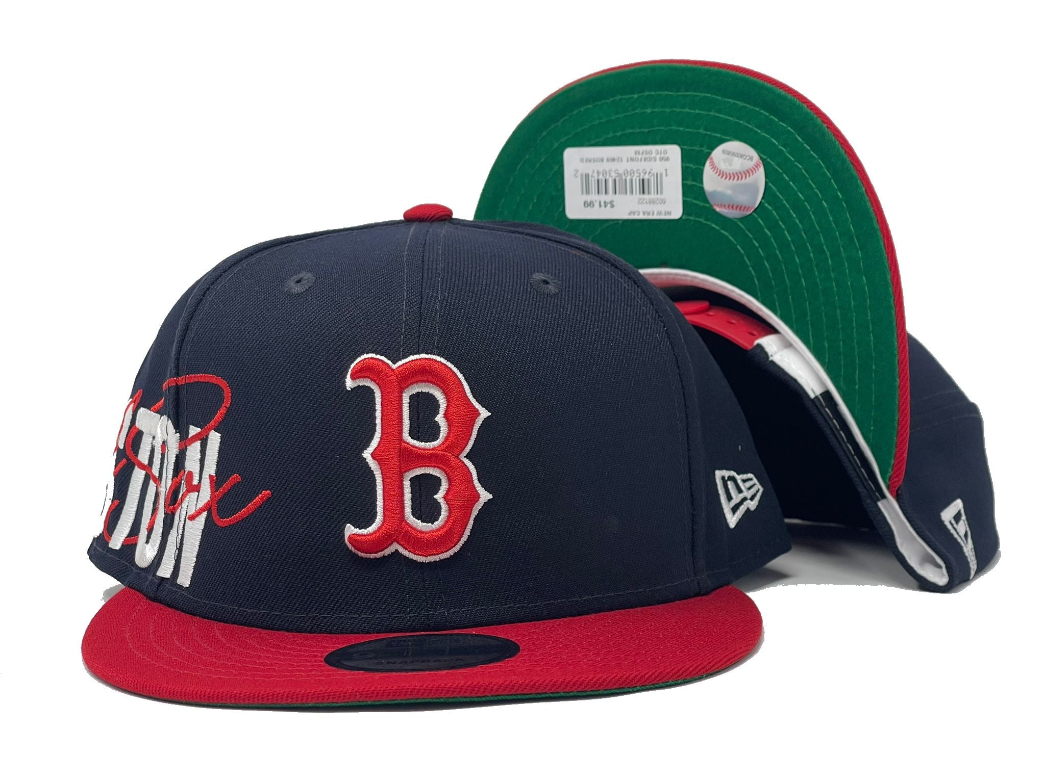 BOSTON RED SOX SIDEFRONT EDITION 950 NEW ERA SNAPBACK HAT – Sports