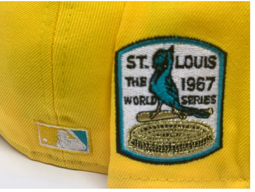 Yellow St. Louis Cardinals 1967 World Series New Era Fitted Hat