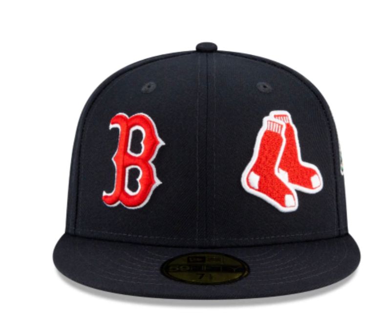 Black Boston Red Sox Patch Pride 59FIFTY New Era Fitted Hat