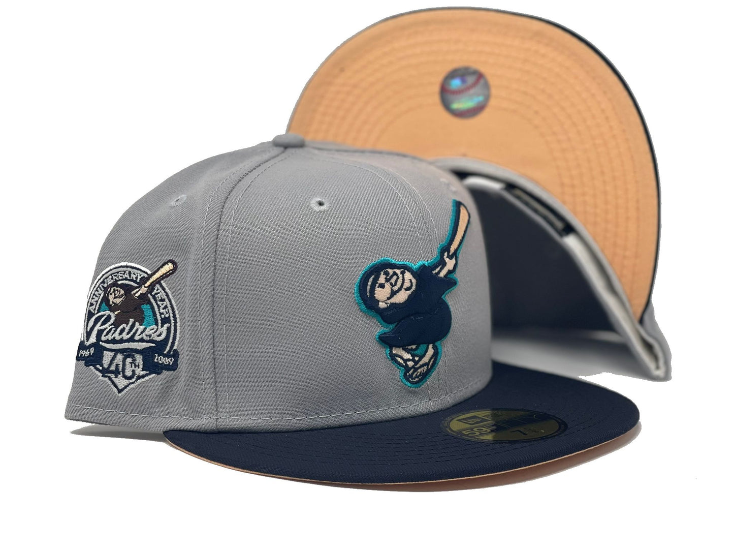 SAN DIEGO PADRES 40TH ANNIVERSARY " SUMMER WEDDING THEME " PACK NEW ERA FITTED HAT