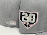 TAMPA BAY DEVIL RAYS 20TH ANNIVERSARY "PINK CONTRETE" NEW ERAFITTED HAT