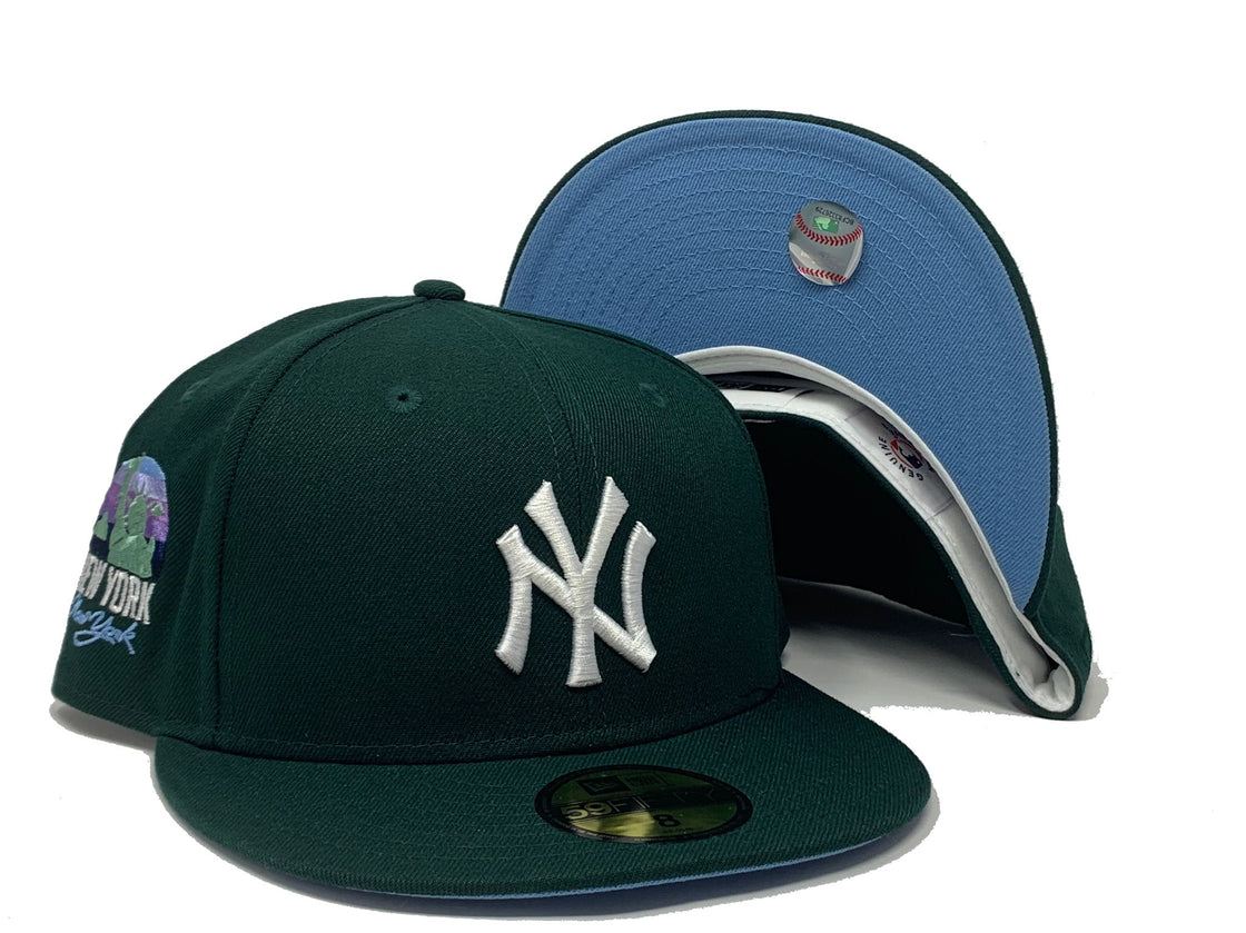 Dark Green New York Yankees Statue of Liberty 59fifty New Era Fitted