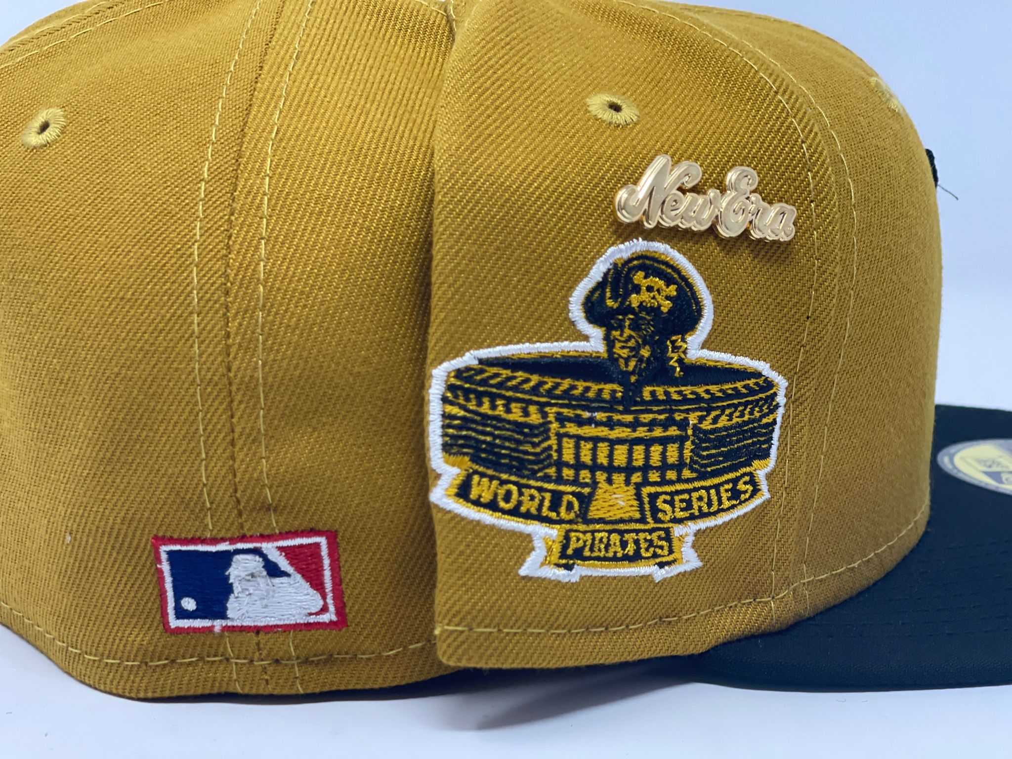 Pittsburgh Pirates Tan 59Fifty Day 1971 World Series Side Patch Green UV  59FIFTY Fitted Hat