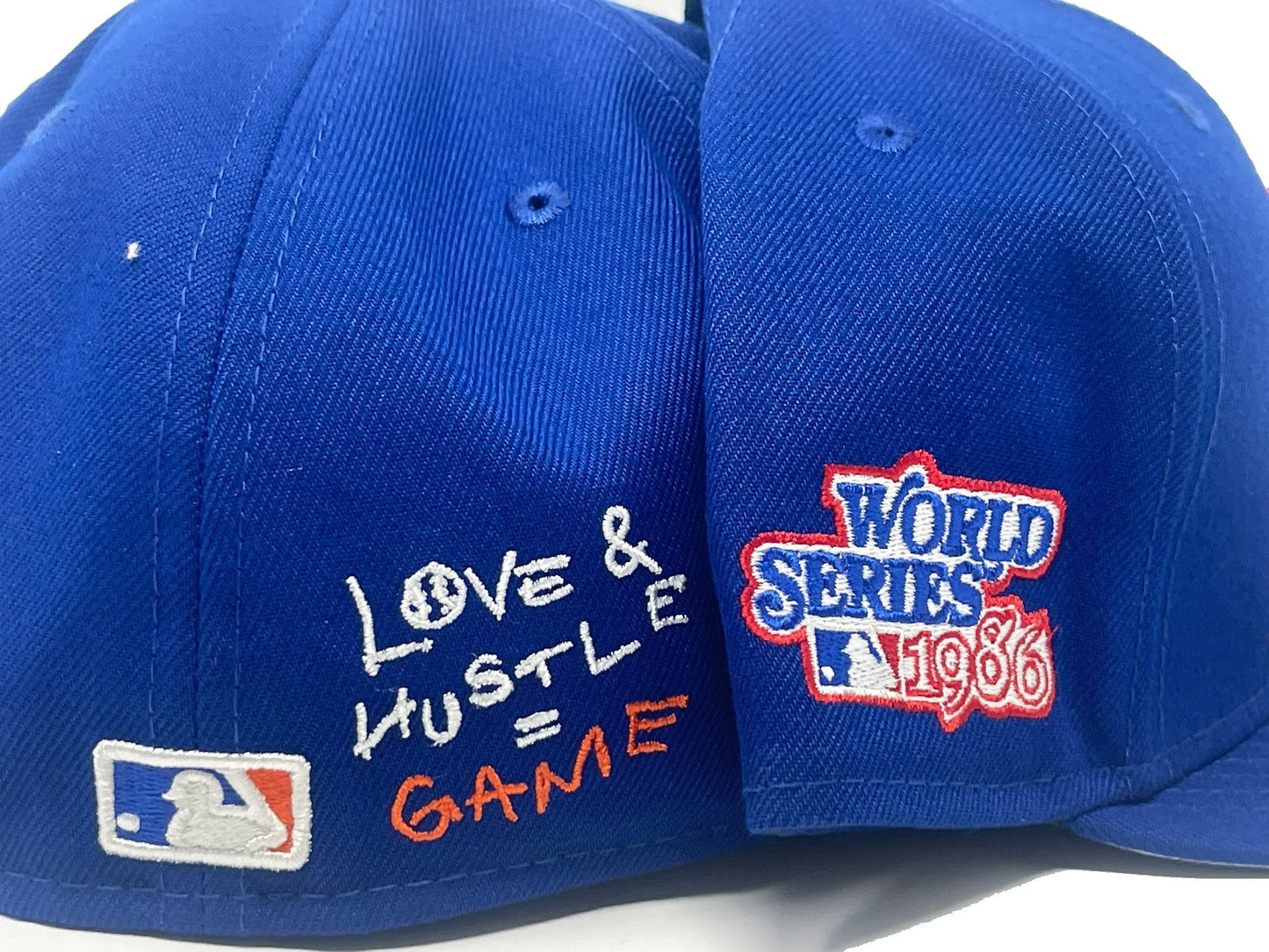 New York Mets 1986 World Series Team Heart 59Fifty New Era Fitted Hat
