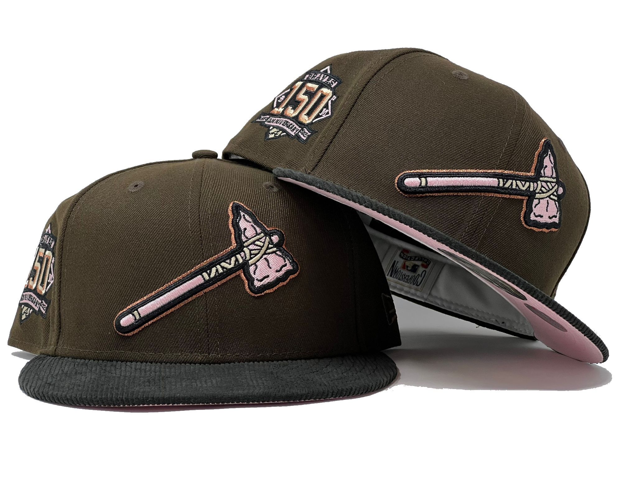 Brown Atlanta Braves Hat, Jersey & Baseballs