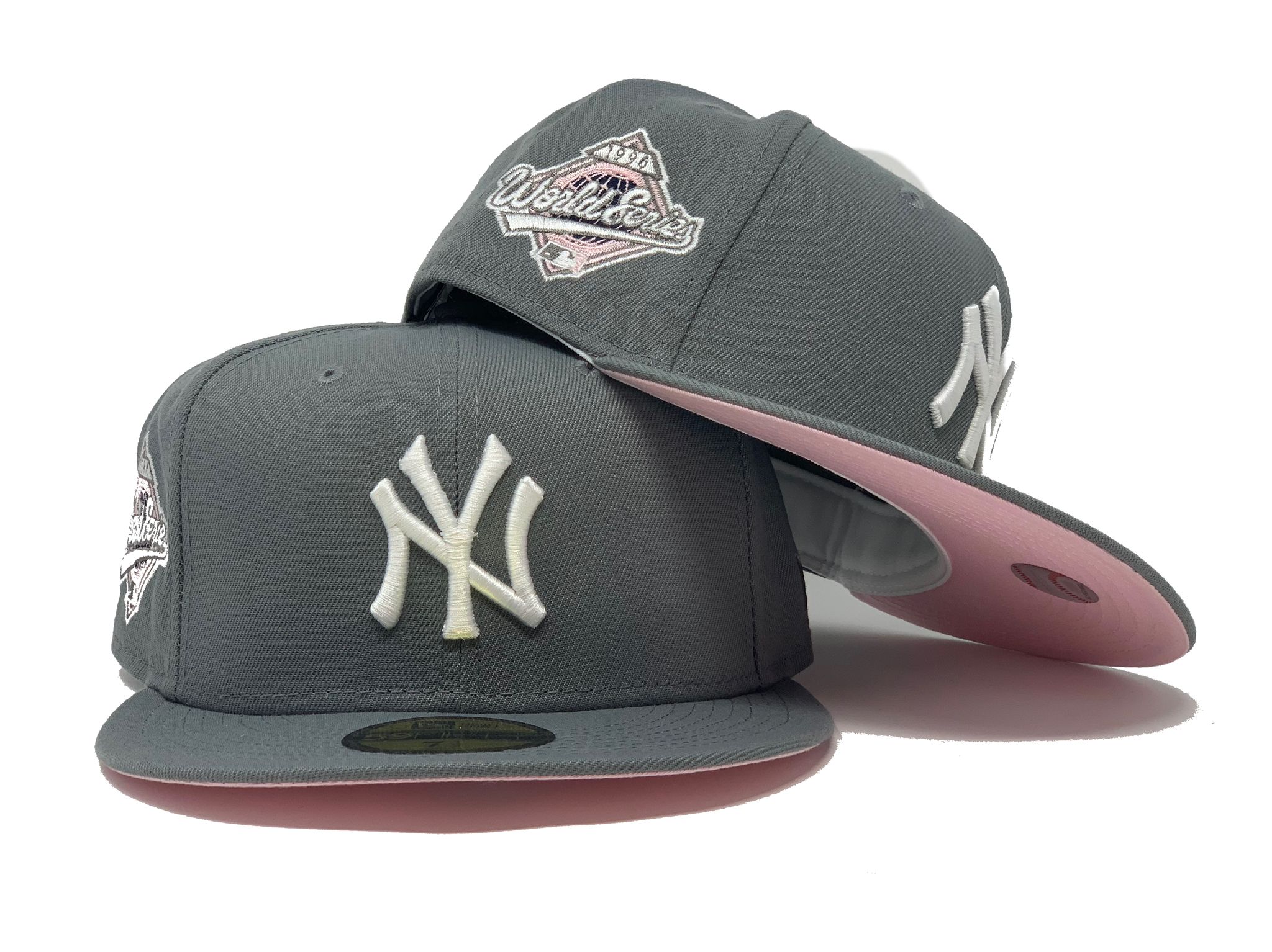 Gray New York Yankees 1996 World Series 59fifty New Era Fitted Hat – Sports  World 165
