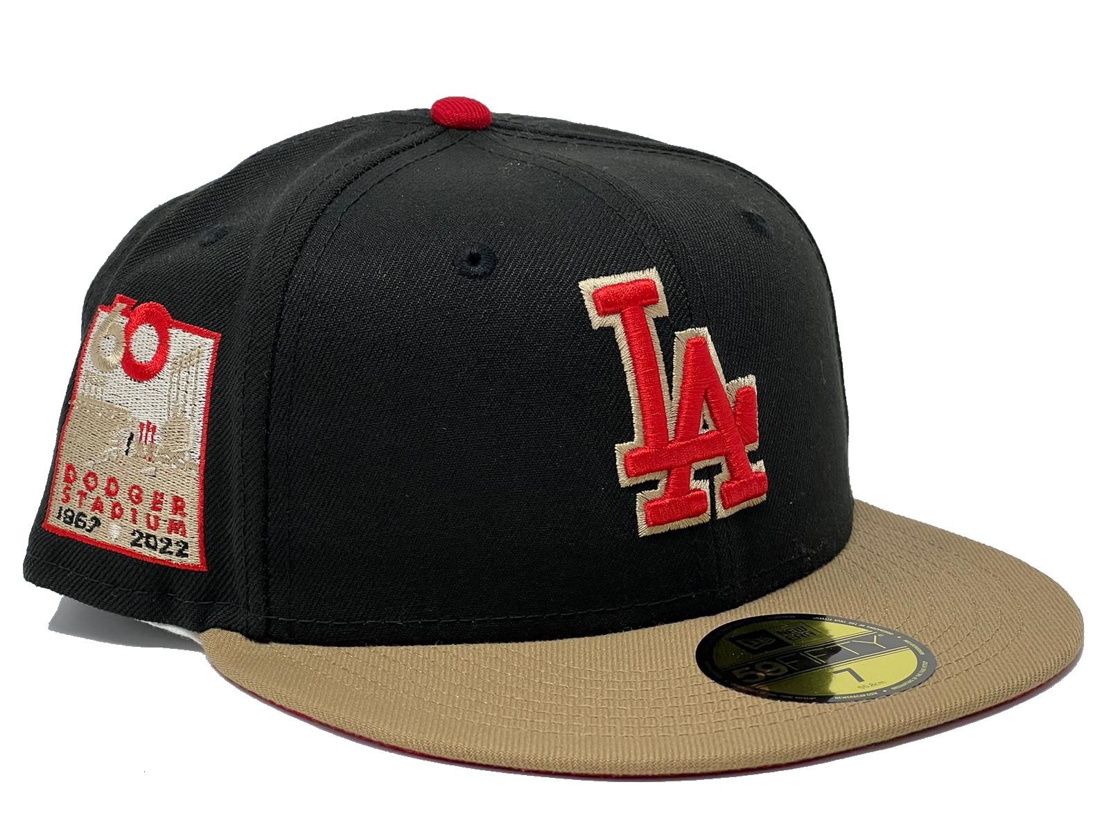 Los Angeles Dodgers New Era 59Fifty 60th Anniv Camel Fitted Hat Cap Pi –  THE 4TH QUARTER