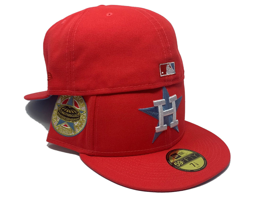 Lava Red Houston Astros 1968 All Star Game 59fifty New Era Fitted Hat