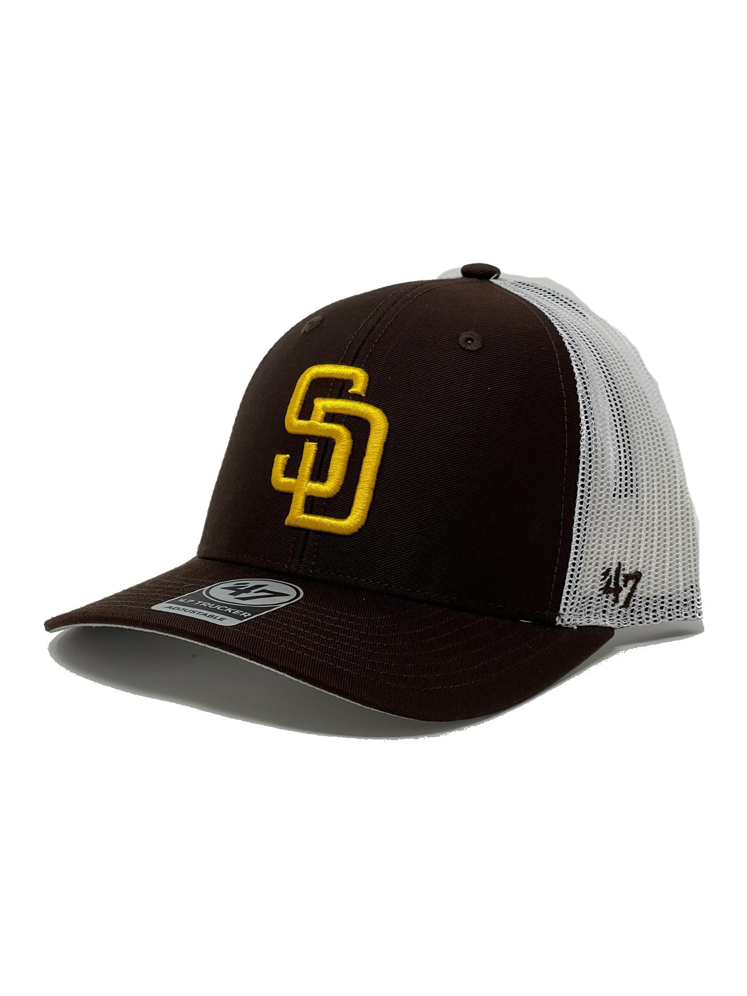 San Diego Padres Brown '47 Trucker Hat