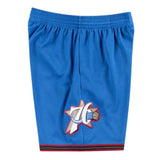 Mitchell and Ness 76ers NBA Royal Blue Swingman Shorts