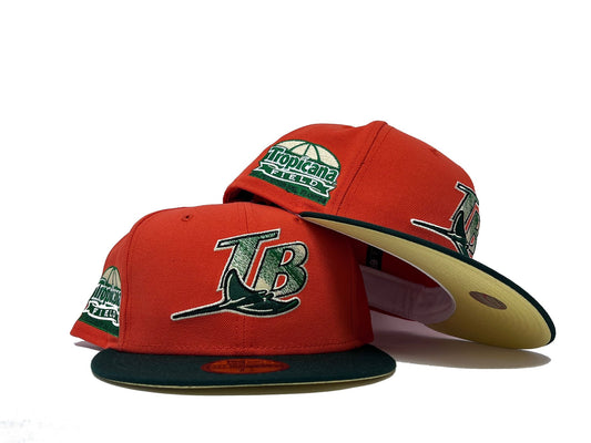 Tampa Bay Rays Tropicana Field "Pumpkin Collection" New Era Fitted Hat