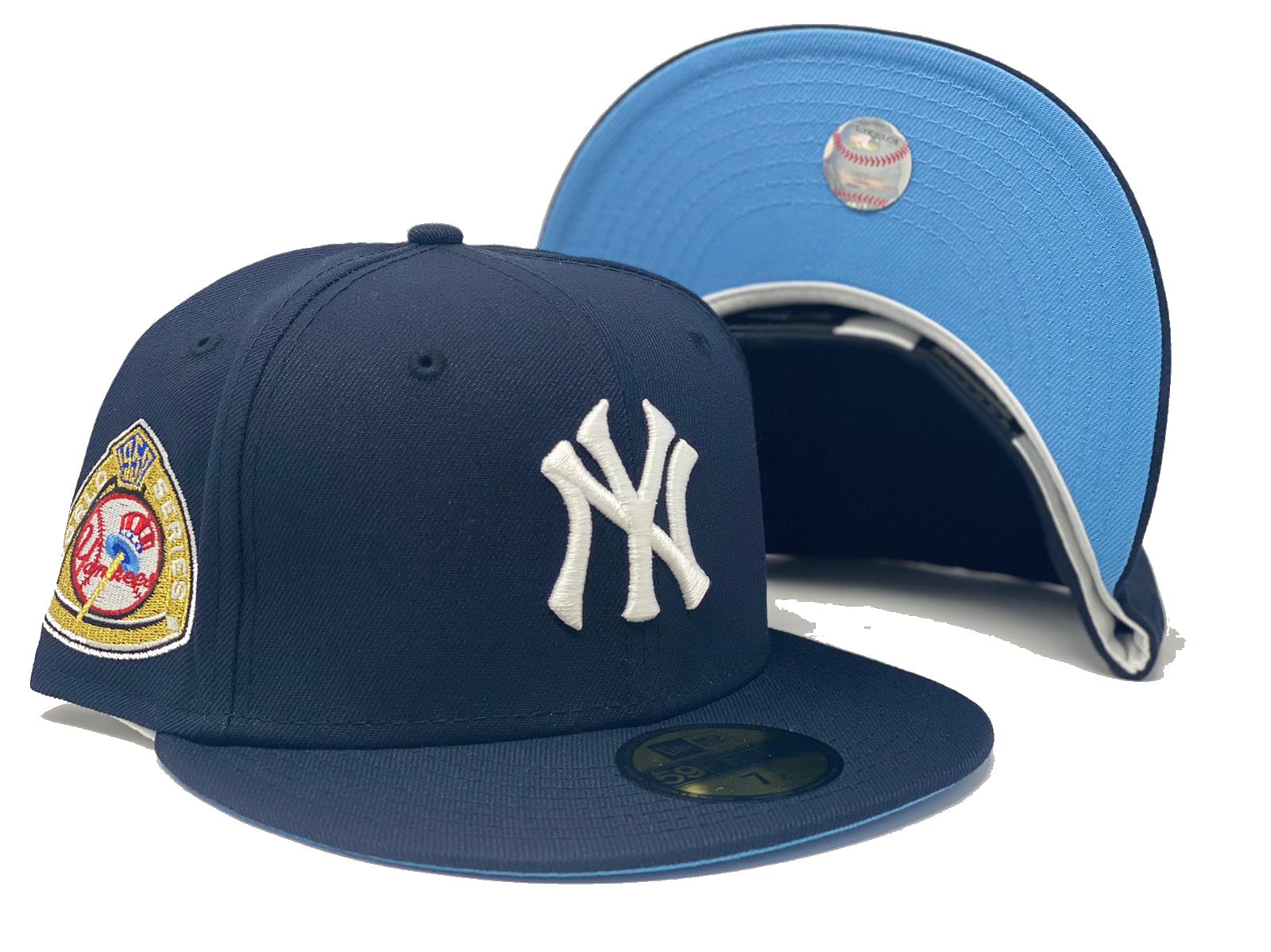 New York Yankees FABULOUS White-Navy Fitted Hat by New Era