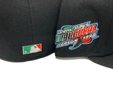 TAMPA BAY INAUGURA SEASON BLACK SERAPE BRIM NEW ERA FITTED HAT