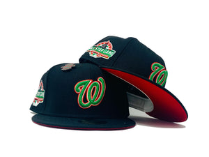 WASHINGTON NATIONS 2018 ALL STAR GAME "BEHIND THE COLORS" RED BRIM NEW ERA FITTED HAT