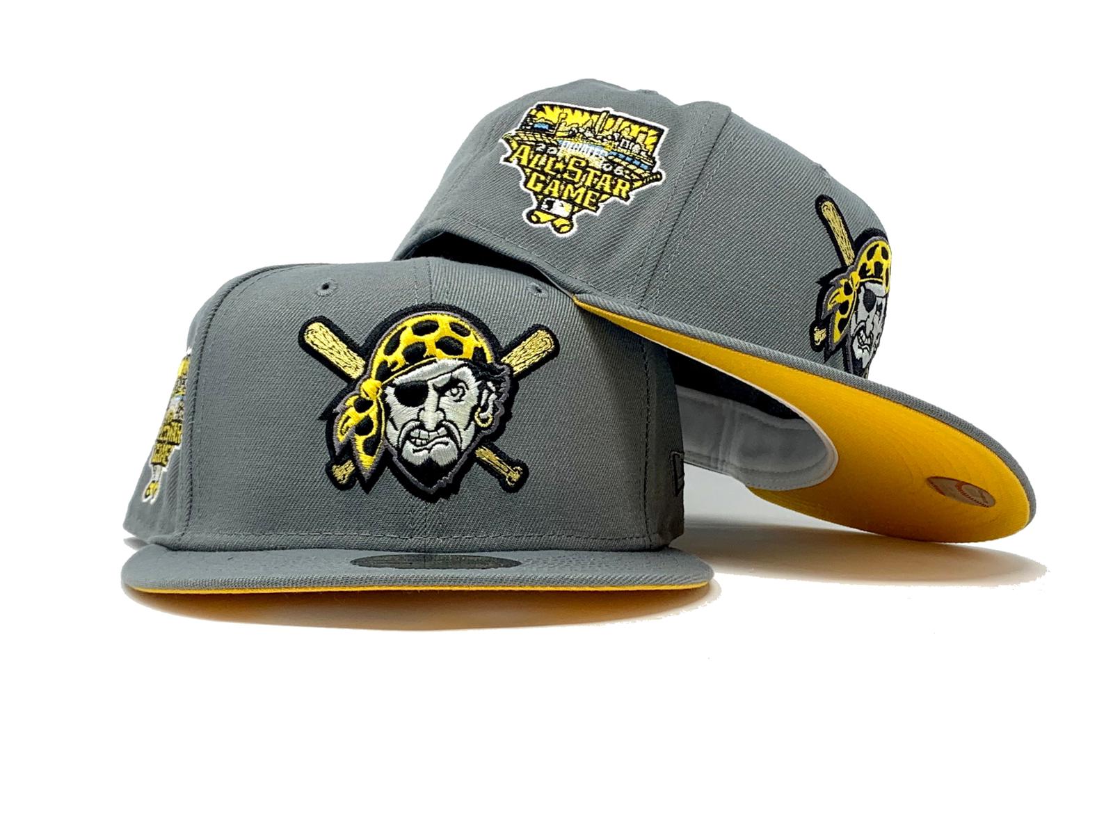 PITTSBURGH PIRATES 2016 ALL STAR GAME STORM GRAY YELLOW BRIM NEW