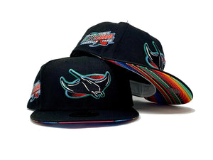 TAMPA BAY INAUGURA SEASON BLACK SERAPE BRIM NEW ERA FITTED HAT