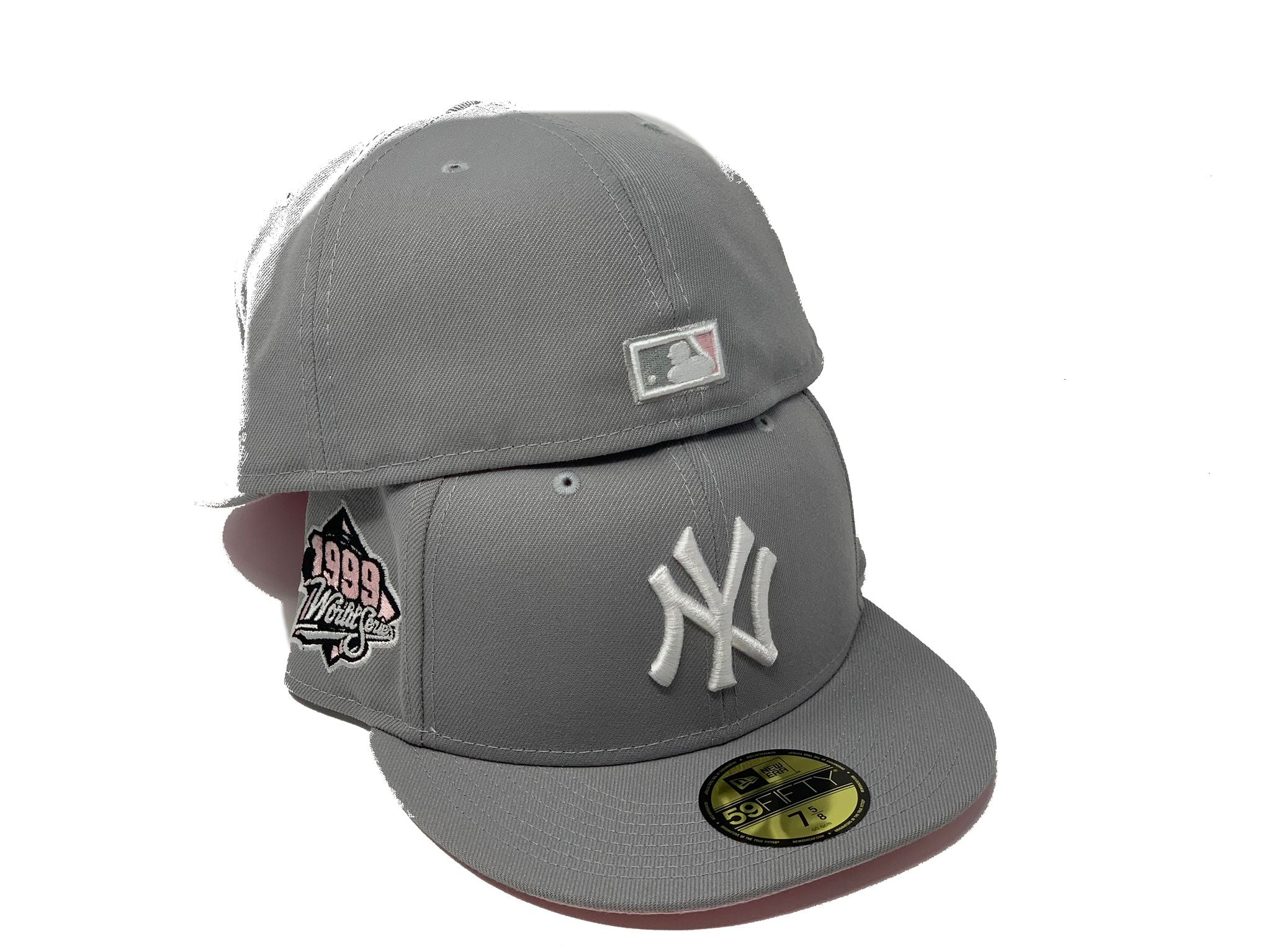 New Era New York Yankees 59FIFTY Fitted Hat Pink 1999 World