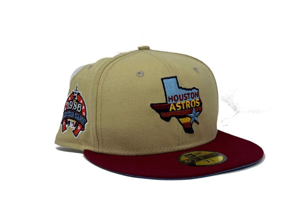 Lids Houston Astros New Era 1986 MLB All-Star Game Watermelon Lolli 59FIFTY  Fitted Hat - White/Green