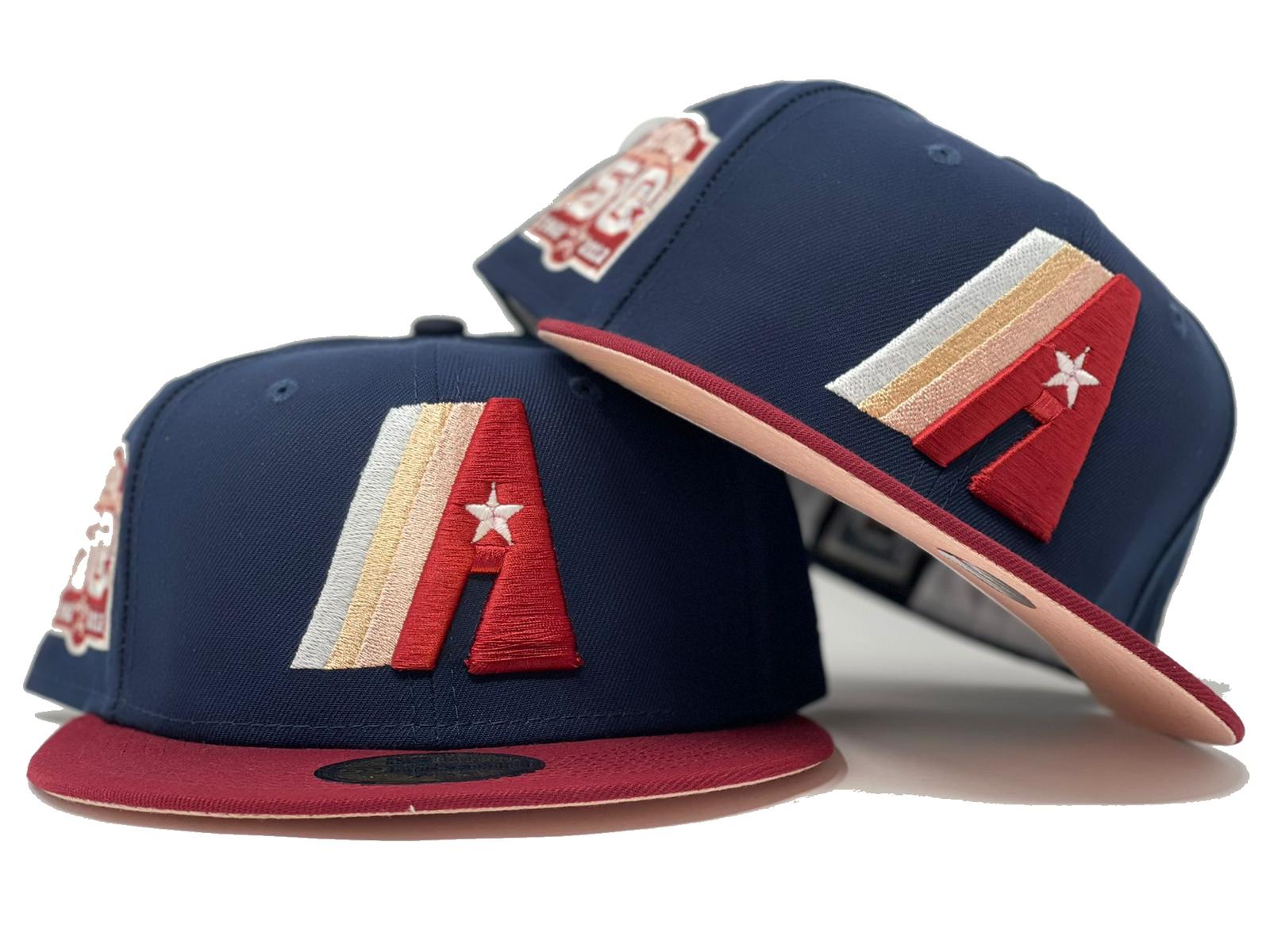 Navy Blue Houston Astros 50th Anniversary Blood Moon Fitted Hat – Sports  World 165