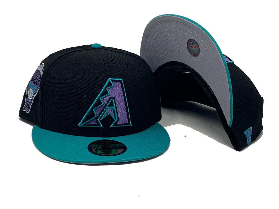 Black Arizona Diamondbacks 1998 Inaugural Season New Era Fitted Hat