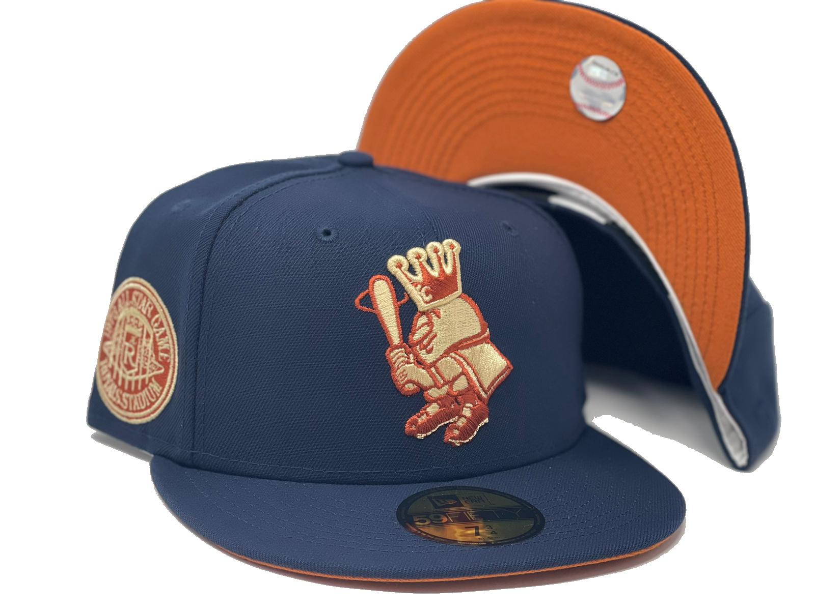 Kansas City Royals 15 WS 59FIFTY New Era D Orange & Yellow Fitted