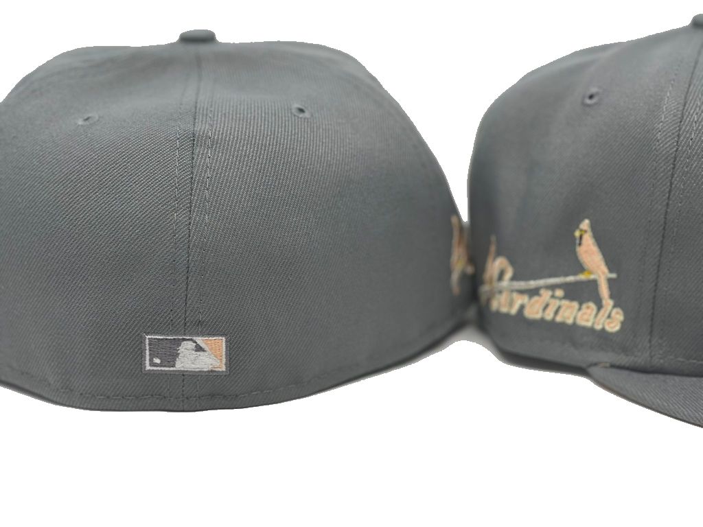 St. Louis Cardinals New Era Ghost Camo 59FIFTY Fitted Hat - Gray