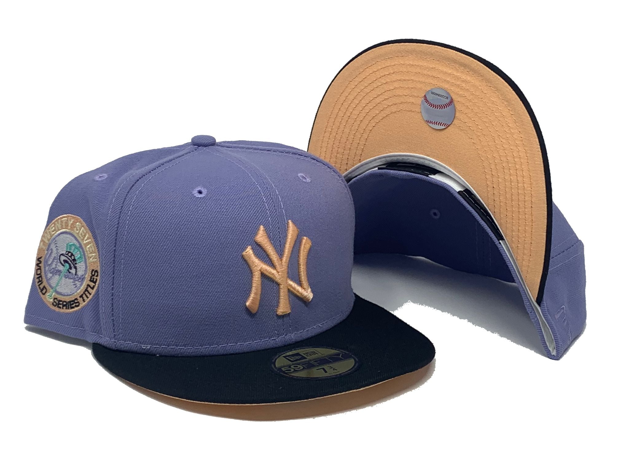 New York Yankees World Series Championships (Blue) Fitted – Cap World:  Embroidery