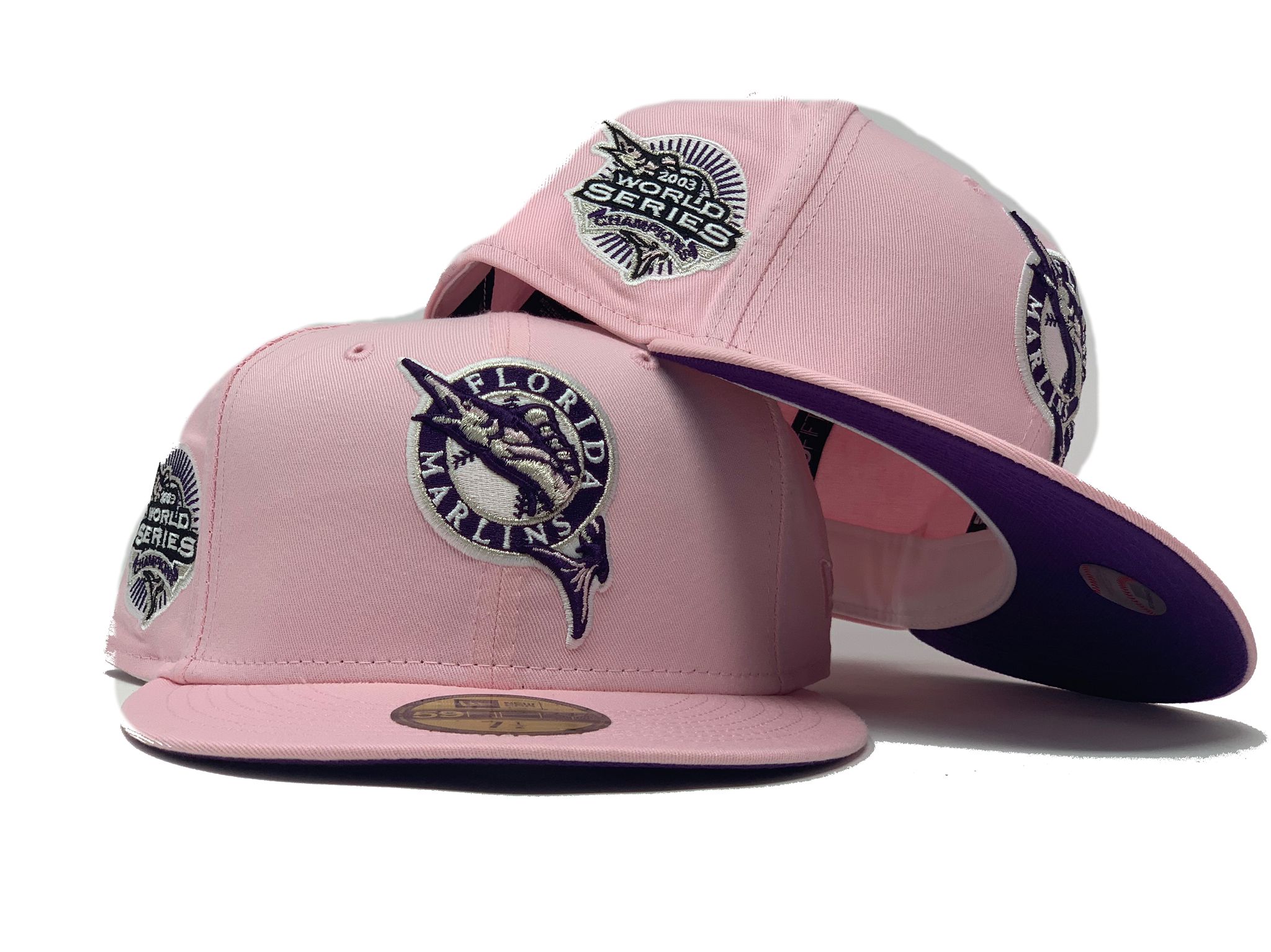 Florida Marlins 10th Anniversary Hot Pink 59FIFTY – Fitted Central